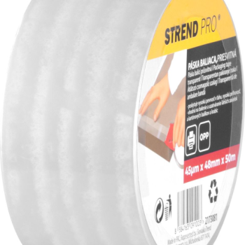 Pakketeip Strend Pro 48 mm, L-50 m, läbipaistev