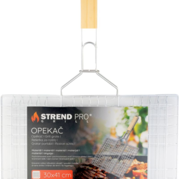 Grillrest Strend Pro 41x60x1.5cm, puidust käepidemega
