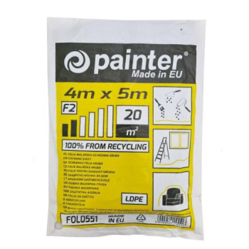 Maalrikile Painter 4 x 5m LDPE 15mikronit