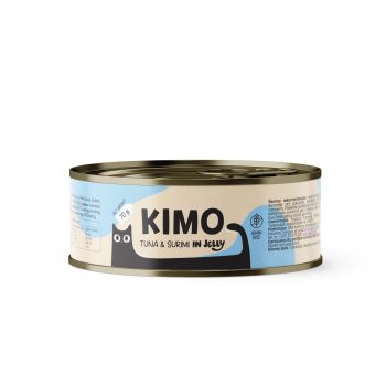 Kimo Tuna & Surimi in Jelly konserv kassidele 70g