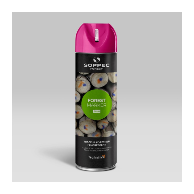 Märkevärv metsatöödeks Soppec FOREST MARKER FLUO 500ml, roosa