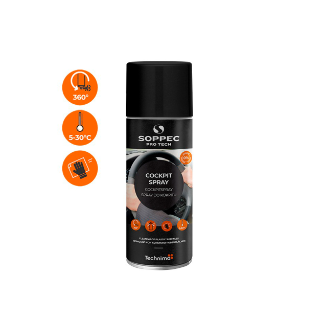 Salongi puhastusvahend Soppec COCPIT SPRAY 400ml